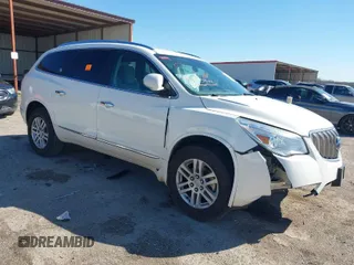 2014 Buick Enclave Convenience with VIN 5GAKRAKD2EJ370874, listed as a IAAI auction lot 41745842 with 1 mi miles. Bid and sale history available at carsss.com. Image 1.