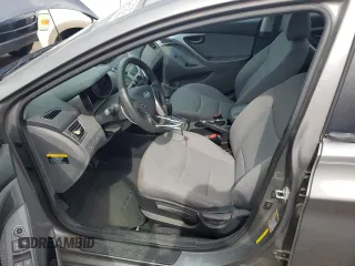 2013 Hyundai Elantra GLS with VIN 5NPDH4AE9DH201822, listed as a Copart auction lot 54986905 with 103,351 mi miles and Salvage title. Bid and sale history available at DreamBid. Image 7.