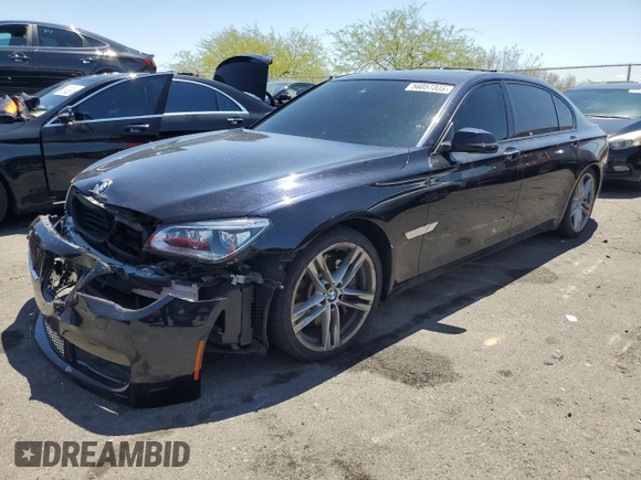 2014 BMW 7 Series ALPINA B7 with VIN WBAYE8C57ED136312, listed as a Copart auction lot 56057305 with 137,127 mi miles and Salvage title. Bid and sale history available at DreamBid. Image 1.