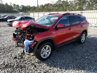 2023 GMC Terrain SLE with VIN 3GKALMEG5PL273428, listed as a Copart auction lot 87035234 with 13,944 mi miles and Salvage Title. Bid and sale history available at DreamBid. Image 1.