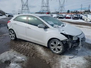 2014 Hyundai Elantra GT with VIN KMHD35LH2EU196462, listed as a IAAI auction lot 41374671 with 132,342 mi miles. Bid and sale history available at carsss.com. Image 1.