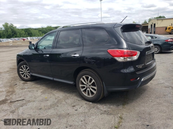 2016 Nissan Pathfinder S with VIN 5N1AR2MM9GC607201, listed as a Copart auction lot 58304914 with 132,695 mi miles and Salvage Title. Bid and sale history available at carsss.com. Image 2.