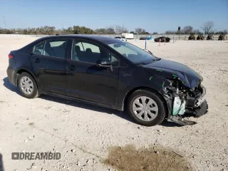 2021 Toyota Corolla L with VIN 5YFDPMAE3MP204009, listed as a Copart auction lot 48236975 with 55,558 mi miles and Salvage Title. Bid and sale history available at carsss.com. Image 4.