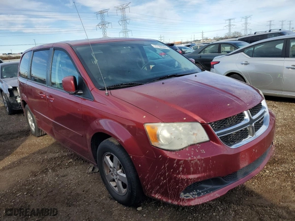 2011 Dodge Grand Caravan Mainstreet with VIN 2D4RN3DG4BR696634, listed as a Copart auction lot 77193344 with 156,858 mi miles and Salvage Title. Bid and sale history available at carsss.com. Image 4.