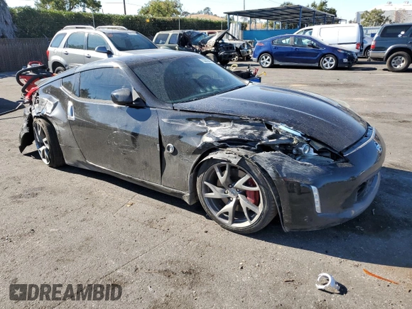 2013 Nissan 370Z with VIN JN1AZ4EH6DM881739, listed as a Copart auction lot 73293644 with 175,312 mi miles and Salvage Title. Bid and sale history available at carsss.com. Image 4.