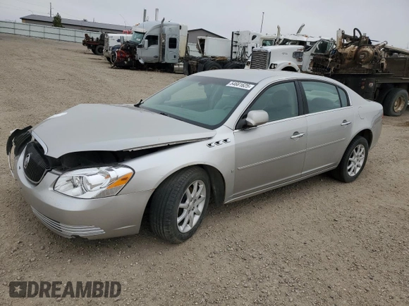 2007 Buick Lucerne CXL with VIN 1G4HD57297U106571, listed as a Copart auction lot 54661625 with 113,553 mi miles and Salvage Title. Bid and sale history available at DreamBid. Image 1.