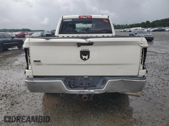 2009 Dodge 1500 SLT with VIN 1D3HB18T49S782300, listed as a Copart auction lot 58946225 with 188,783 mi miles and Salvage title. Bid and sale history available at DreamBid. Image 6.