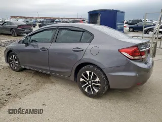 2015 Honda Civic EX with VIN 19XFB2F85FE235913, listed as a Copart auction lot 51538205 with 126,047 mi miles and Salvage Title. Bid and sale history available at DreamBid. Image 2.