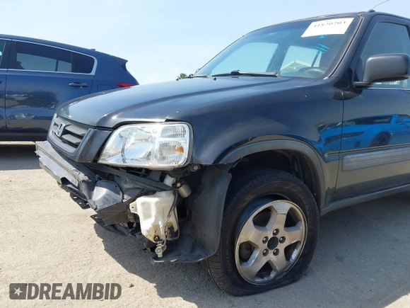 1999 Honda CR-V LX with VIN JHLRD2844XC011920, listed as a IAAI auction lot 41820203 with 224,967 mi miles. Bid and sale history available at carsss.com. Image 6.