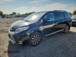 2019 Toyota Sienna XLE with VIN 5TDDZ3DC0KS223233, listed as a Copart auction lot 62477395 with 88,541 mi miles and Salvage title. Bid and sale history available at DreamBid. Image 1.