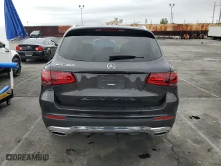 2022 Mercedes-Benz GLC with VIN W1N0G8DB2NV360833, listed as a Copart auction lot 48511955 with 17,927 mi miles and Salvage Title. Bid and sale history available at carsss.com. Image 6.