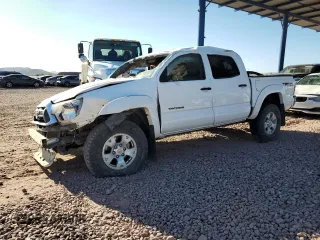 2015 Toyota Tacoma PreRunner with VIN 3TMJU4GN1FM190690, listed as a Copart auction lot 62183495 with 131,791 mi miles and Salvage title. Bid and sale history available at DreamBid. Image 1.