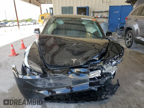 2025 Tesla Model 3 Long Range with VIN 5YJ3E1EA3SF942442, listed as a Copart auction lot 57716185 with Not provided miles and Non repairable. Bid and sale history available at DreamBid. Image 5.