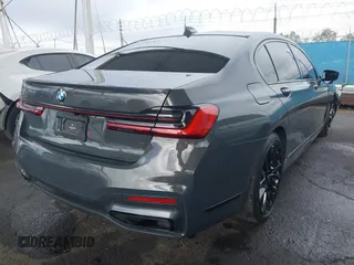 2021 BMW 7 Series 740i with VIN WBA7T2C03MCF52741, listed as a IAAI auction lot 41527846 with 41,448 mi miles and . Bid and sale history available at DreamBid. Image 4.
