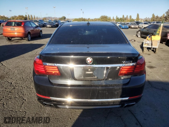 2013 BMW 7 Series 740i with VIN WBAYA6C53DC995031, listed as a Copart auction lot 76371534 with 146,337 mi miles and Salvage Title. Bid and sale history available at carsss.com. Image 6.
