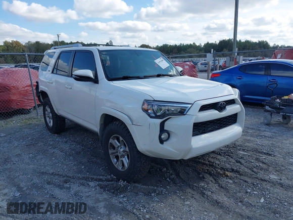 2016 Toyota 4Runner Limited with VIN JTEBU5JR1G5301943, listed as a IAAI auction lot 41491480 with 150,174 mi miles and . Bid and sale history available at DreamBid. Image 1.