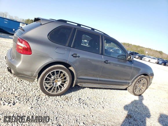 2009 Porsche Cayenne Turbo with VIN WP1AC29P79LA81564, listed as a Copart auction lot 43852815 with 71,760 mi miles and Salvage Title. Bid and sale history available at carsss.com. Image 3.