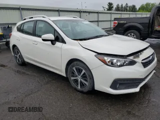 2022 Subaru Impreza Premium with VIN 4S3GTAV63N3723422, listed as a Copart auction lot 57271765 with Not provided miles and Salvage title. Bid and sale history available at DreamBid. Image 4.
