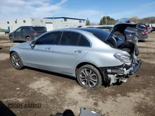 2018 Mercedes-Benz C 300 with VIN 55SWF4KB1JU269737, listed as a Copart auction lot 47123975 with 78,440 mi miles and Salvage Title. Bid and sale history available at DreamBid. Image 2.