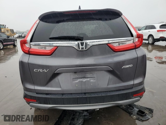 2017 Honda CR-V EX-L with VIN 2HKRW2H87HH604168, listed as a Copart auction lot 42862885 with 70,233 mi miles and Salvage Title. Bid and sale history available at carsss.com. Image 6.