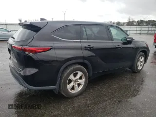 2020 Toyota Highlander LE with VIN 5TDBZRBH1LS020524, listed as a Copart auction lot 47814025 with 245,534 mi miles and Clean title. Bid and sale history available at DreamBid. Image 3.