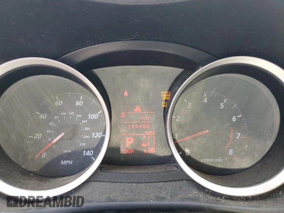 2010 Mitsubishi Lancer DE with VIN JA32U1FU1AU033370, listed as a Copart auction lot 65296834 with 144,485 mi miles and Salvage Title. Bid and sale history available at carsss.com. Image 9.