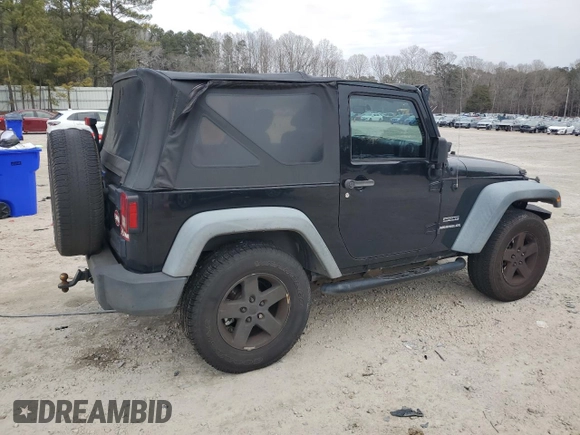 2012 Jeep Wrangler Sport with VIN 1C4GJWAG6CL167329, listed as a Copart auction lot 88895815 with 147,448 mi miles and Clean Title. Bid and sale history available at DreamBid. Image 3.