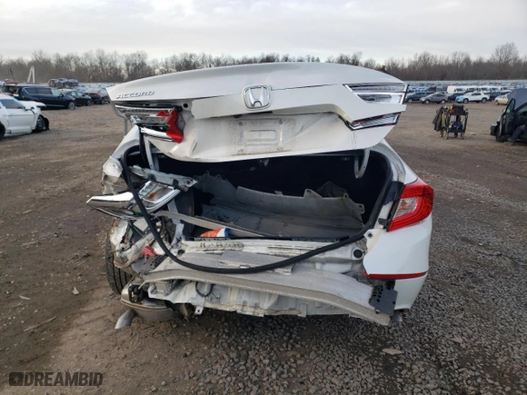 2020 Honda Accord Sedan EX with VIN 1HGCV1F49LA022092, listed as a Copart auction lot 46139345 with 36,508 mi miles and Salvage Title. Bid and sale history available at carsss.com. Image 6.