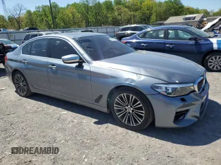 2017 BMW 5 Series 530i xDrive with VIN WBAJA7C37HG906940, listed as a Copart auction lot 54216855 with 110,103 mi miles and Clean Title. Bid and sale history available at carsss.com. Image 4.