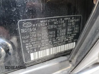 2005 Hyundai Santa Fe GLS with VIN KM8SC73E95U945251, listed as a Copart auction lot 87434714 with 140,560 mi miles and Salvage Title. Bid and sale history available at carsss.com. Image 15.