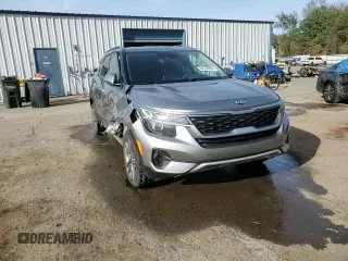 2021 Kia Seltos S with VIN KNDEU2AA0M7189890, listed as a Copart auction lot 84733084 with 41,495 mi miles and Salvage Title. Bid and sale history available at DreamBid. Image 14.