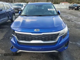 2021 Kia Seltos EX with VIN KNDERCAA1M7184575, listed as a Copart auction lot 46624955 with 37,404 mi miles and Salvage Title. Bid and sale history available at carsss.com. Image 5.