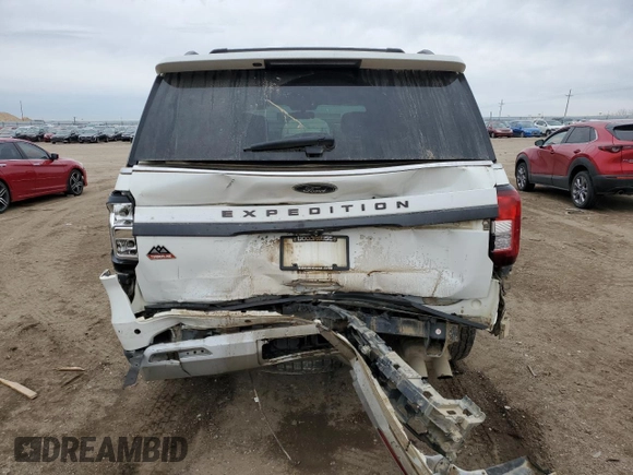 2022 Ford Expedition Timberline with VIN 1FMJU1RT3NEA08529, listed as a Copart auction lot 84860874 with 50,192 mi miles and Salvage Title. Bid and sale history available at carsss.com. Image 6.