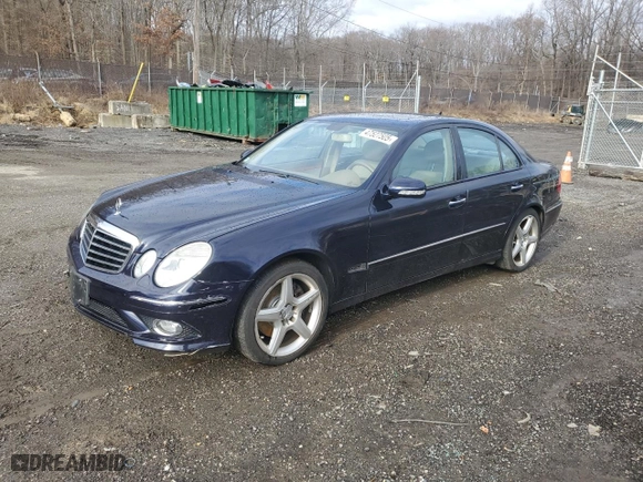 2009 Mercedes-Benz E-Class Luxury 3.5L with VIN WDBUF87X99B361972, listed as a Copart auction lot 47527505 with 112,032 mi miles and Salvage Title. Bid and sale history available at carsss.com. Image 1.