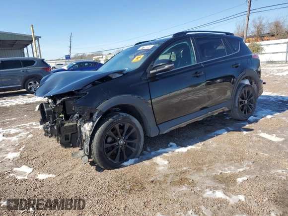 2018 Toyota RAV4 XLE with VIN 2T3RFREV2JW804022, listed as a Copart auction lot 87150944 with Not Provided miles and Salvage Title. Bid and sale history available at DreamBid. Image 1.