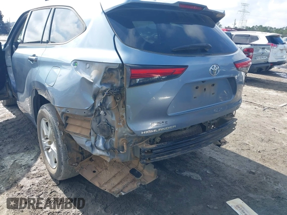 2021 Toyota Highlander L with VIN 5TDZZRAH8MS089048, listed as a IAAI auction lot 40830201 with 60,356 mi miles and . Bid and sale history available at DreamBid. Image 6.