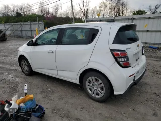 2017 Chevrolet Sonic LT with VIN 1G1JG6SH0H4144831, listed as a Copart auction lot 53252905 with 148,710 mi miles and Salvage title. Bid and sale history available at DreamBid. Image 2.