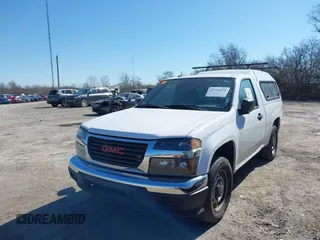 2012 GMC Canyon Work Truck with VIN 1GTC5LF98C8119734, listed as a IAAI auction lot 41749458 with 195,259 mi miles. Bid and sale history available at carsss.com. Image 2.