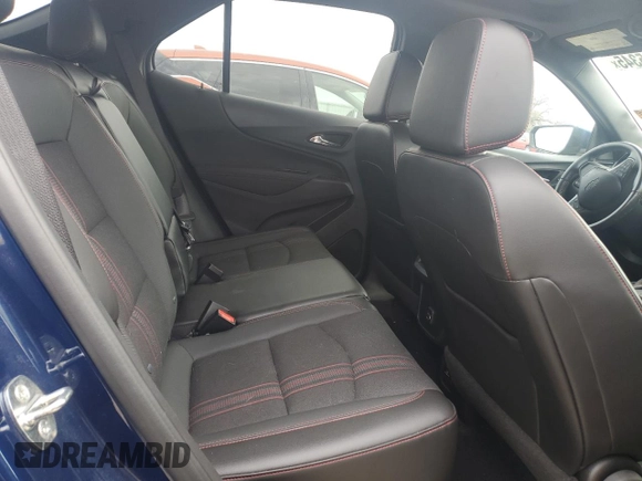 2022 Chevrolet Equinox RS with VIN 3GNAXWEVXNS119642, listed as a Copart auction lot 54705345 with 33,441 mi miles and Salvage title. Bid and sale history available at DreamBid. Image 10.