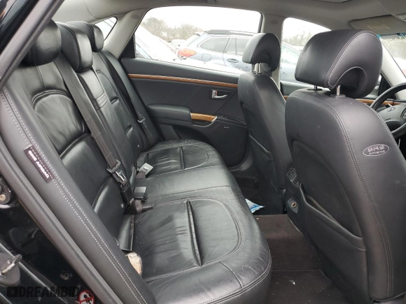 2008 Hyundai Azera Limited with VIN KMHFC46F18A255424, listed as a Copart auction lot 47258205 with 117,522 mi miles and Salvage Title. Bid and sale history available at carsss.com. Image 10.