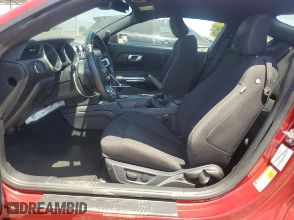 2022 Ford Mustang EcoBoost with VIN 1FA6P8TH6N5111822, listed as a Copart auction lot 59778145 with 50,875 mi miles and Salvage title. Bid and sale history available at DreamBid. Image 7.