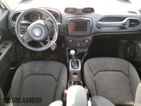 2018 Jeep Renegade Latitude with VIN ZACCJABH5JPH93990, listed as a Copart auction lot 68153784 with 39,454 mi miles and Salvage title. Bid and sale history available at DreamBid. Image 8.