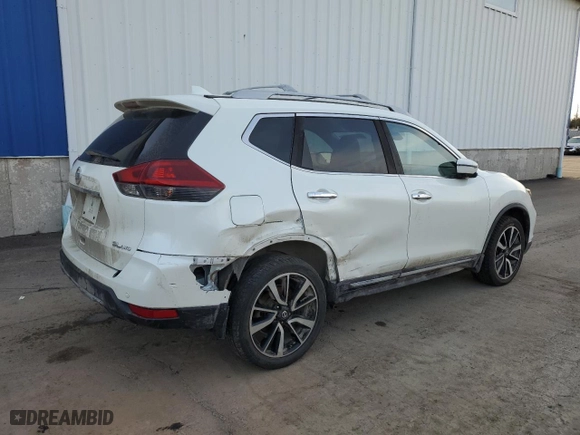 2019 Nissan Rogue SV with VIN 5N1AT2MV0KC763632, listed as a Copart auction lot 48463915 with 140,029 mi miles and Salvage Title. Bid and sale history available at carsss.com. Image 3.
