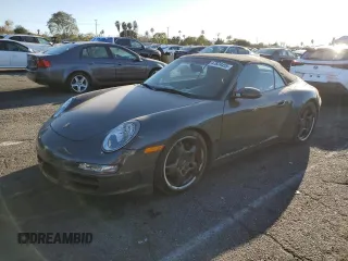 2007 Porsche 911 Carrera S with VIN WP0CB29917S776849, listed as a Copart auction lot 51169625 with 27,283 mi miles and Salvage Title. Bid and sale history available at DreamBid. Image 1.