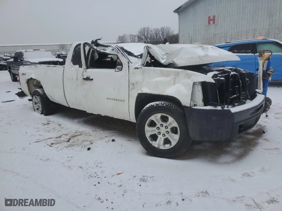 2011 Chevrolet Silverado 1500 Work Truck with VIN 1GCRKPE06BZ294733, listed as a Copart auction lot 44115255 with 0 mi miles and Clean Title. Bid and sale history available at carsss.com. Image 4.