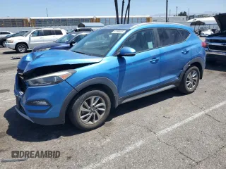 2017 Hyundai Tucson Sport with VIN KM8J33A28HU373798, listed as a Copart auction lot 61098485 with Not provided miles and Salvage title. Bid and sale history available at DreamBid. Image 1.