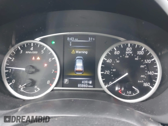2018 Nissan Sentra SV with VIN 3N1AB7AP9JL631159, listed as a IAAI auction lot 41596393 with 85,860 mi miles and . Bid and sale history available at DreamBid. Image 7.