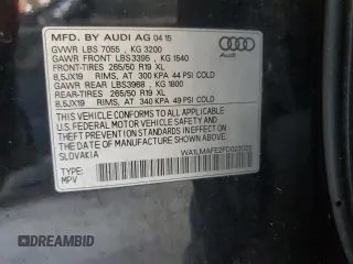 2015 Audi Q7 Premium Plus с VIN WA1LMAFE2FD023026, выставлен на аукционе Copart как лот 43913065 с пробегом 119 991 миль миль и Чистый • Clean title. История ставок и продаж доступна на DreamBid. Изображение 13.