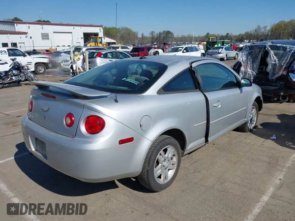 2005 Chevrolet Cobalt with VIN 1G1AL14FX57618787, listed as a IAAI auction lot 41888444 with 232,185 mi miles and . Bid and sale history available at DreamBid. Image 4.