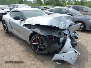 2021 Toyota Supra 3.0 with VIN WZ1DB0C05MW038206, listed as a IAAI auction lot 42473042 with Not provided miles and . Bid and sale history available at DreamBid. Image 1.